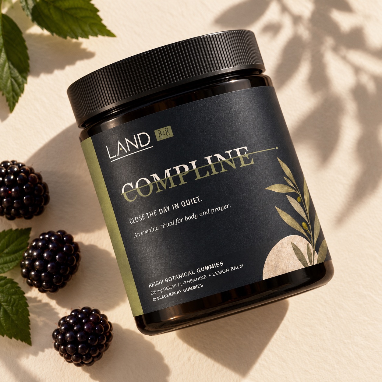 COMPLINE blackberry botanical gummies